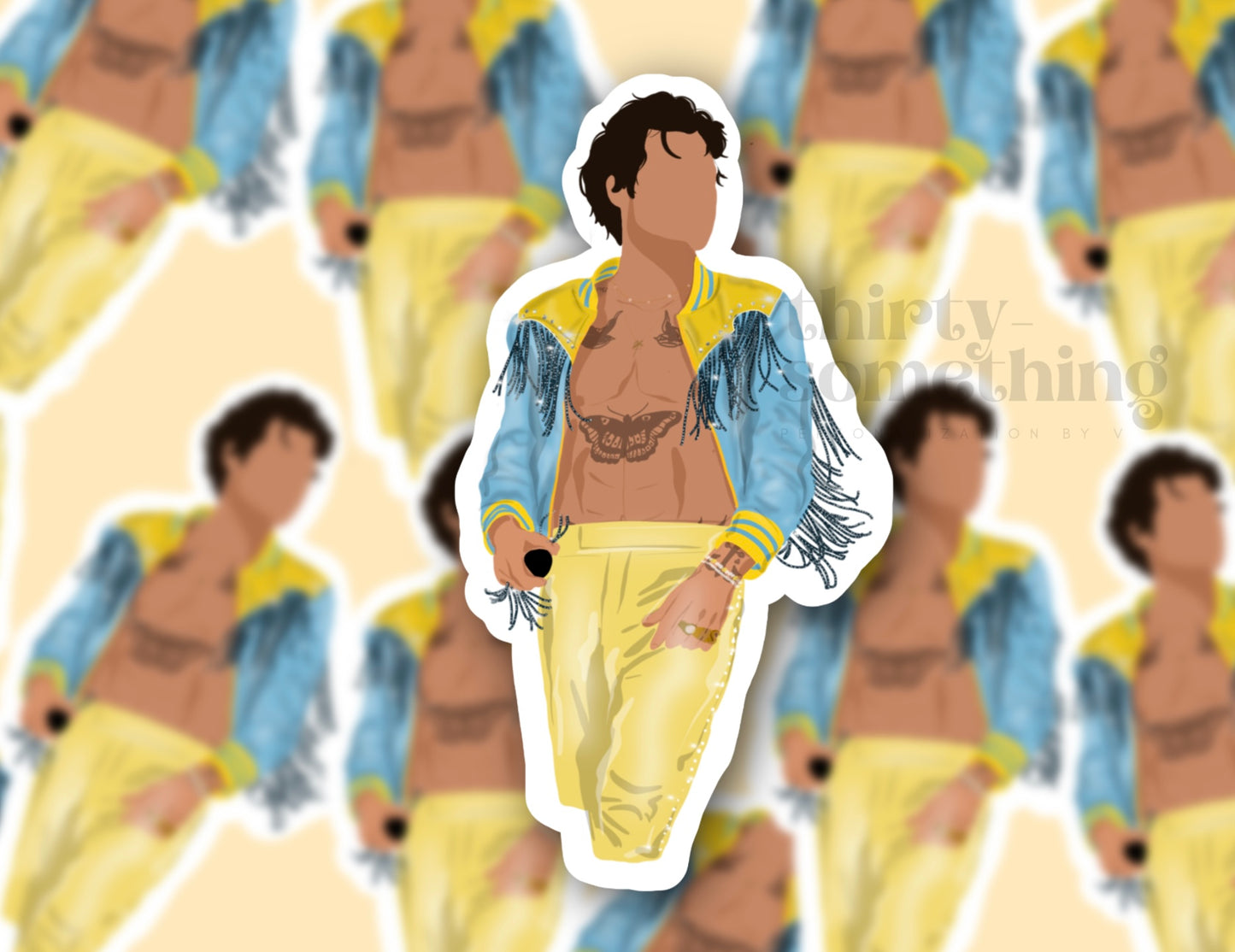 HSLOT23 WARSAW GLOSSY VINYL STICKER