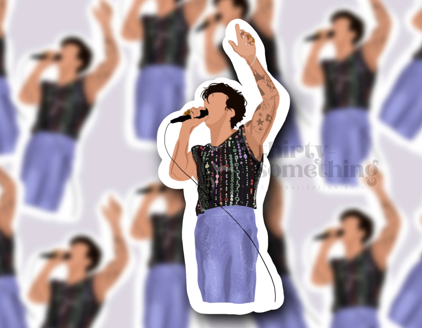 HSLOT23 DUSSELDORF N2 GLOSSY VINYL STICKER