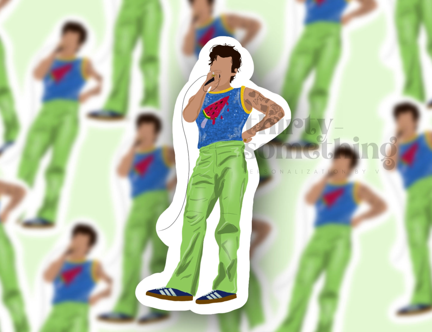 HSLOT23 WERCHTER GLOSSY VINYL STICKER