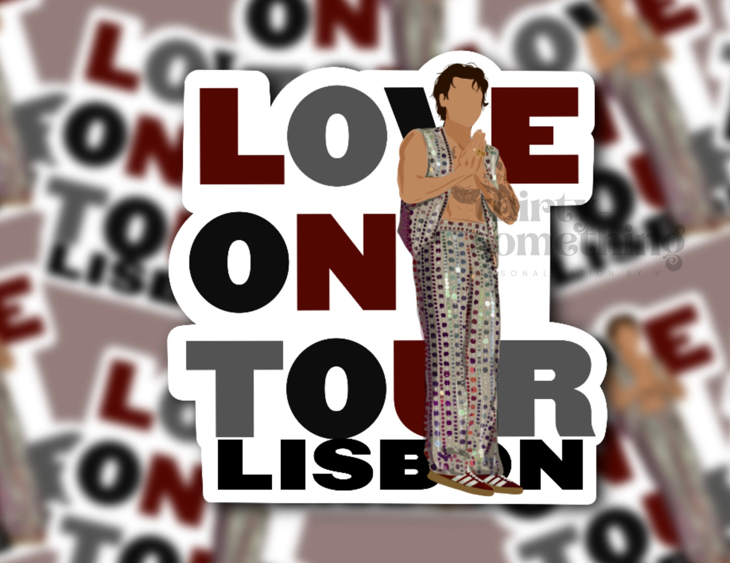 HSLOT23 LISBON GLOSSY VINYL STICKER