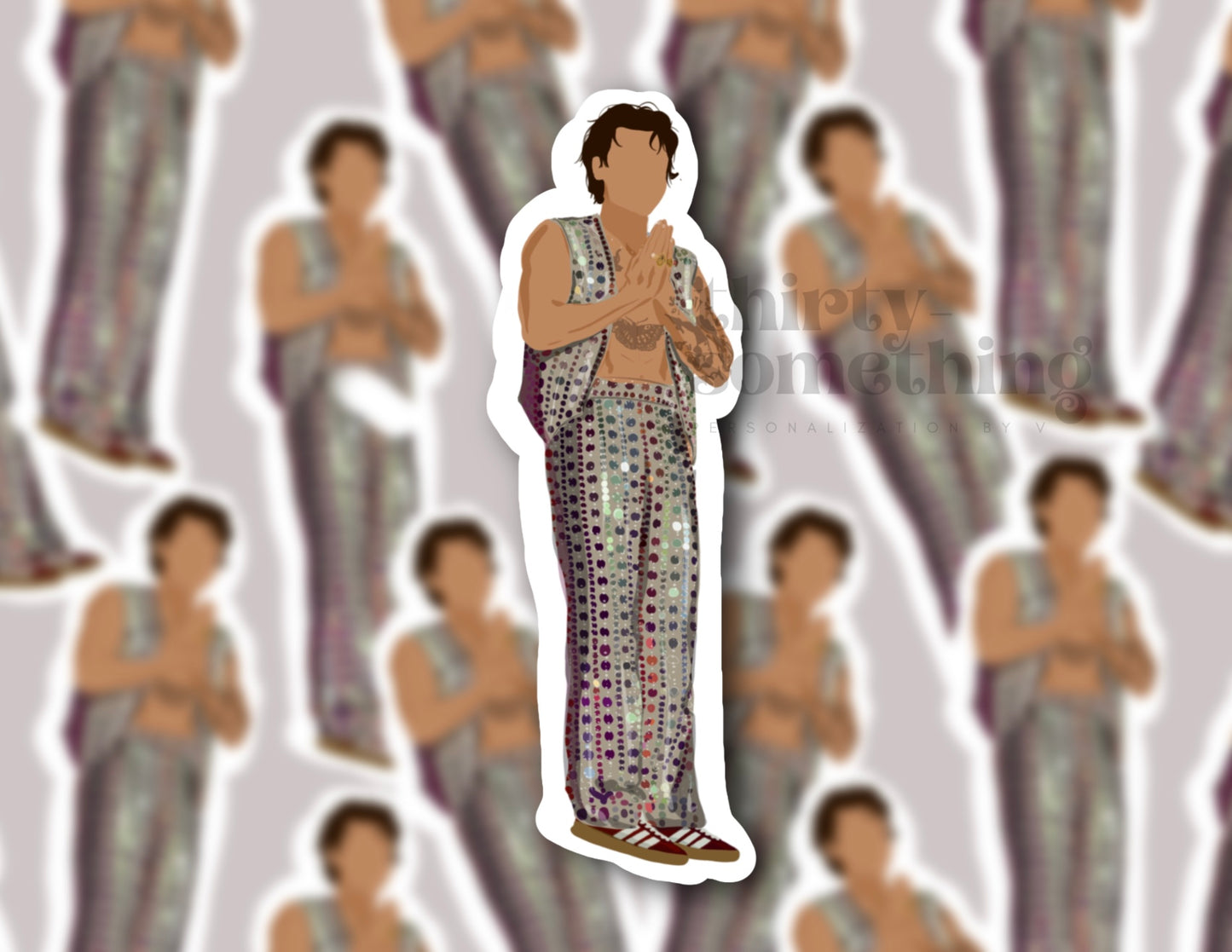 HSLOT23 LISBON GLOSSY VINYL STICKER