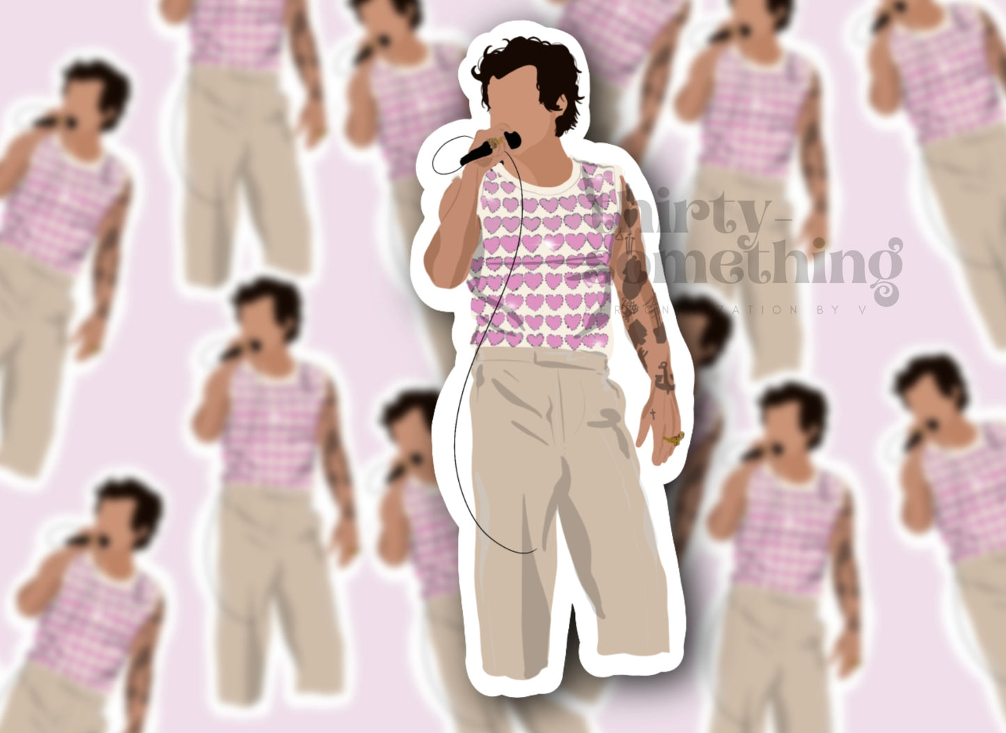 HSLOT23 LIMA GLOSSY VINYL STICKER