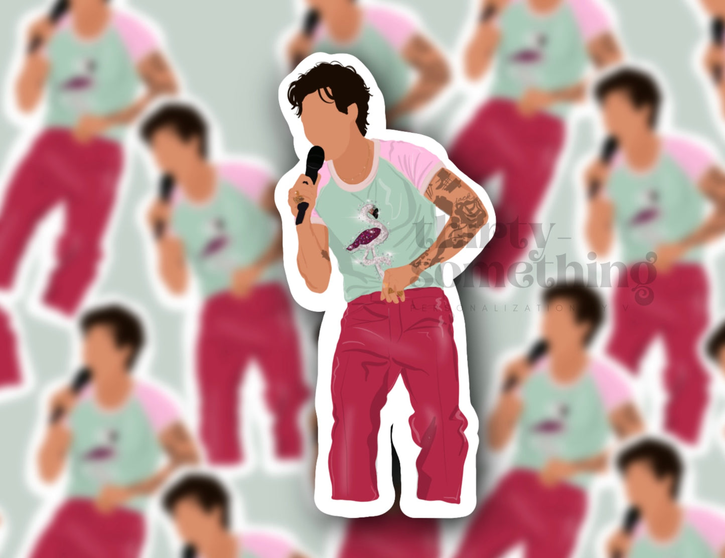 HSLOT23 CARDIFF N2 GLOSSY VINYL STICKER