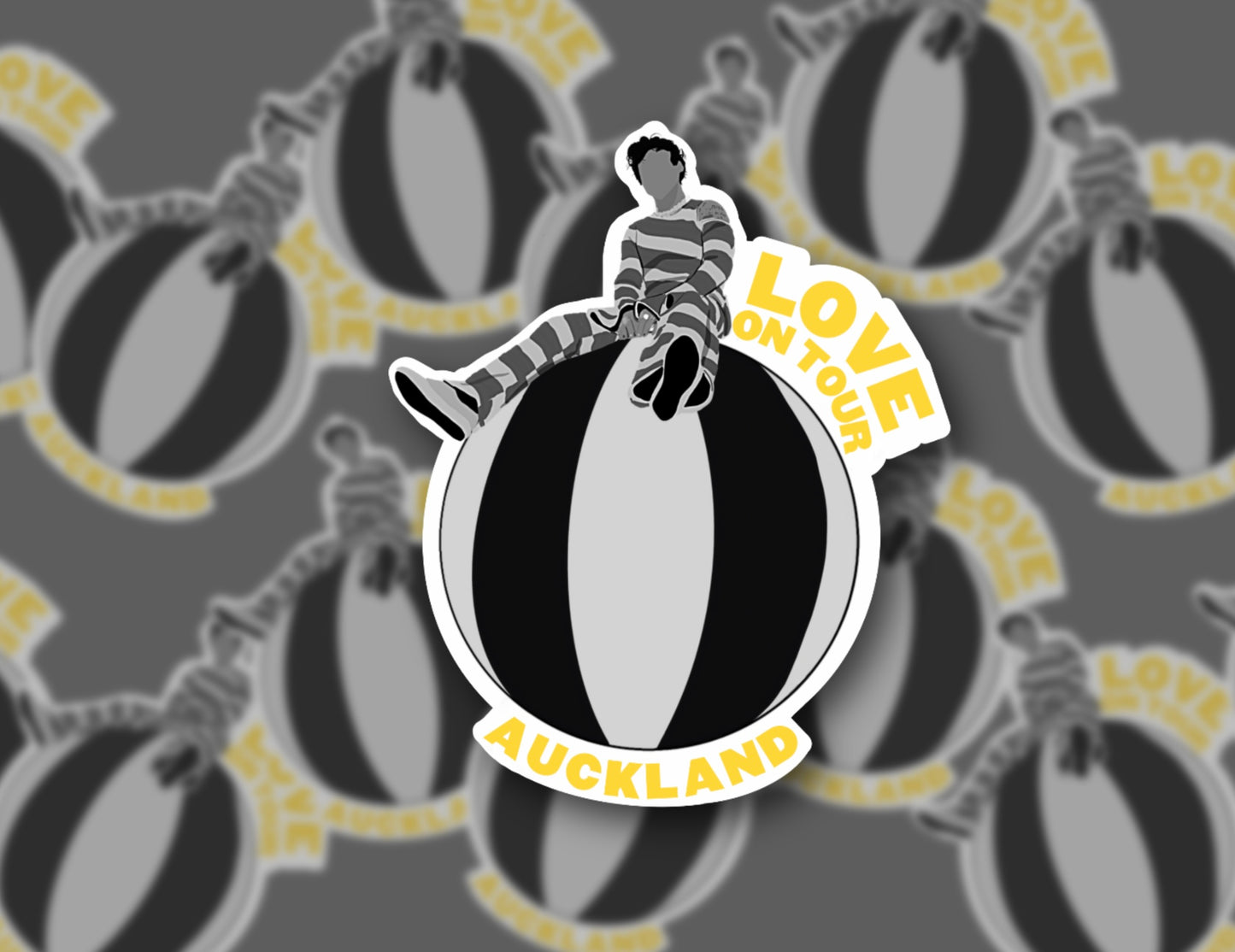 HSLOT23 AUCKLAND ARENA BALL STICKER