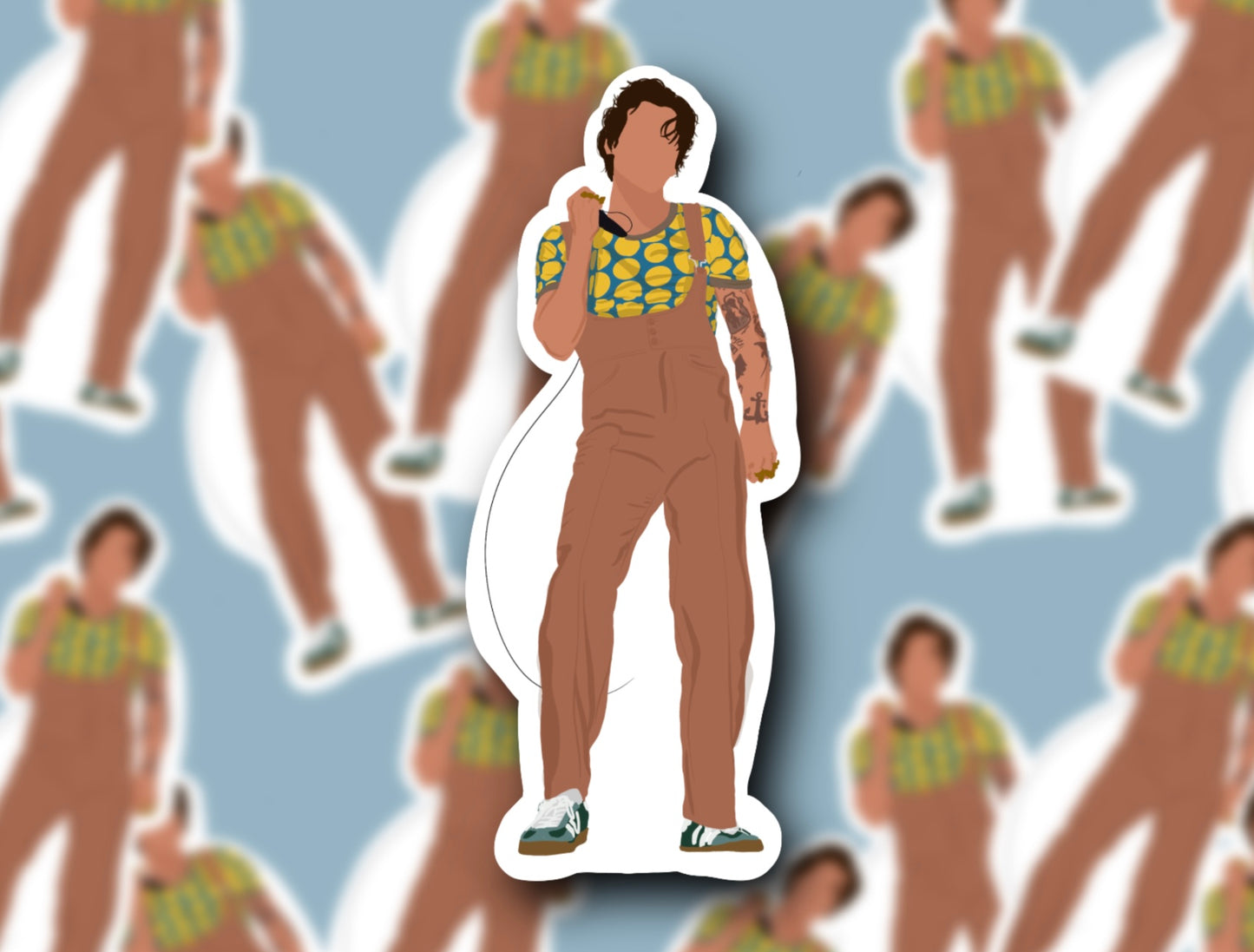 HSLOT22 BOLOGNA GLOSSY VINYL STICKER