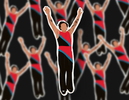 HSLOT22 NEW YORK N8 GLOSSY VINYL STICKER