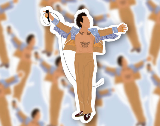 HSLOT22 LOS ANGELES N4 GLOSSY VINYL STICKER