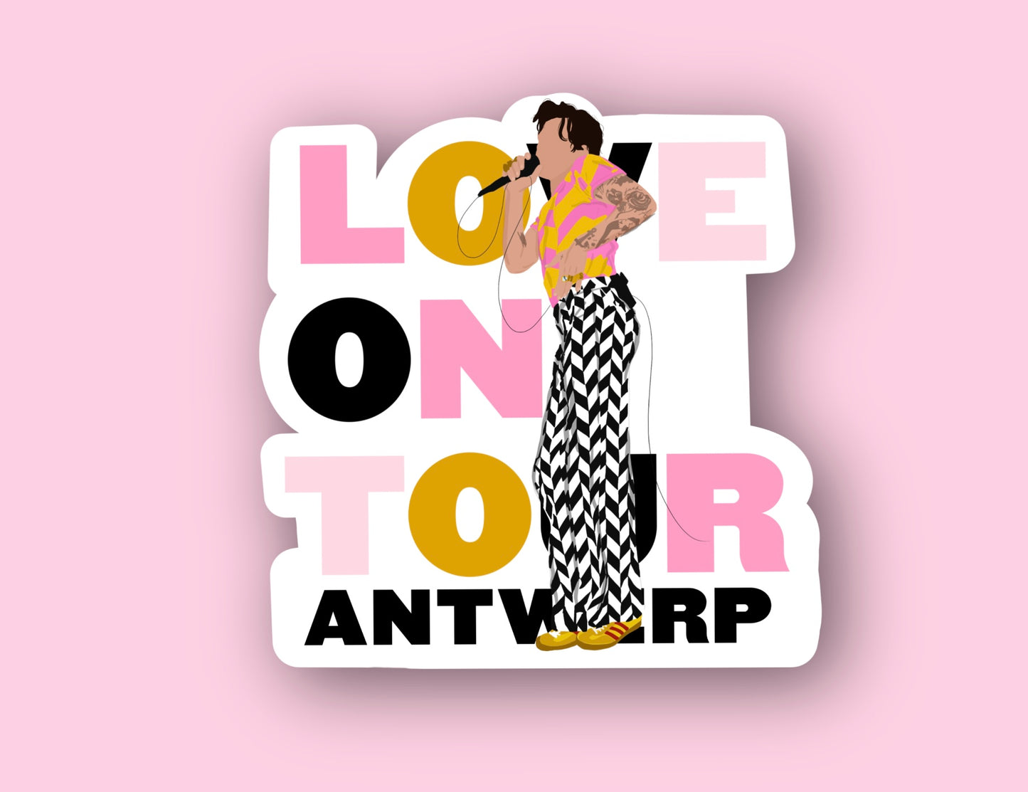 HSLOT22 ANTWERP GLOSSY VINYL STICKER