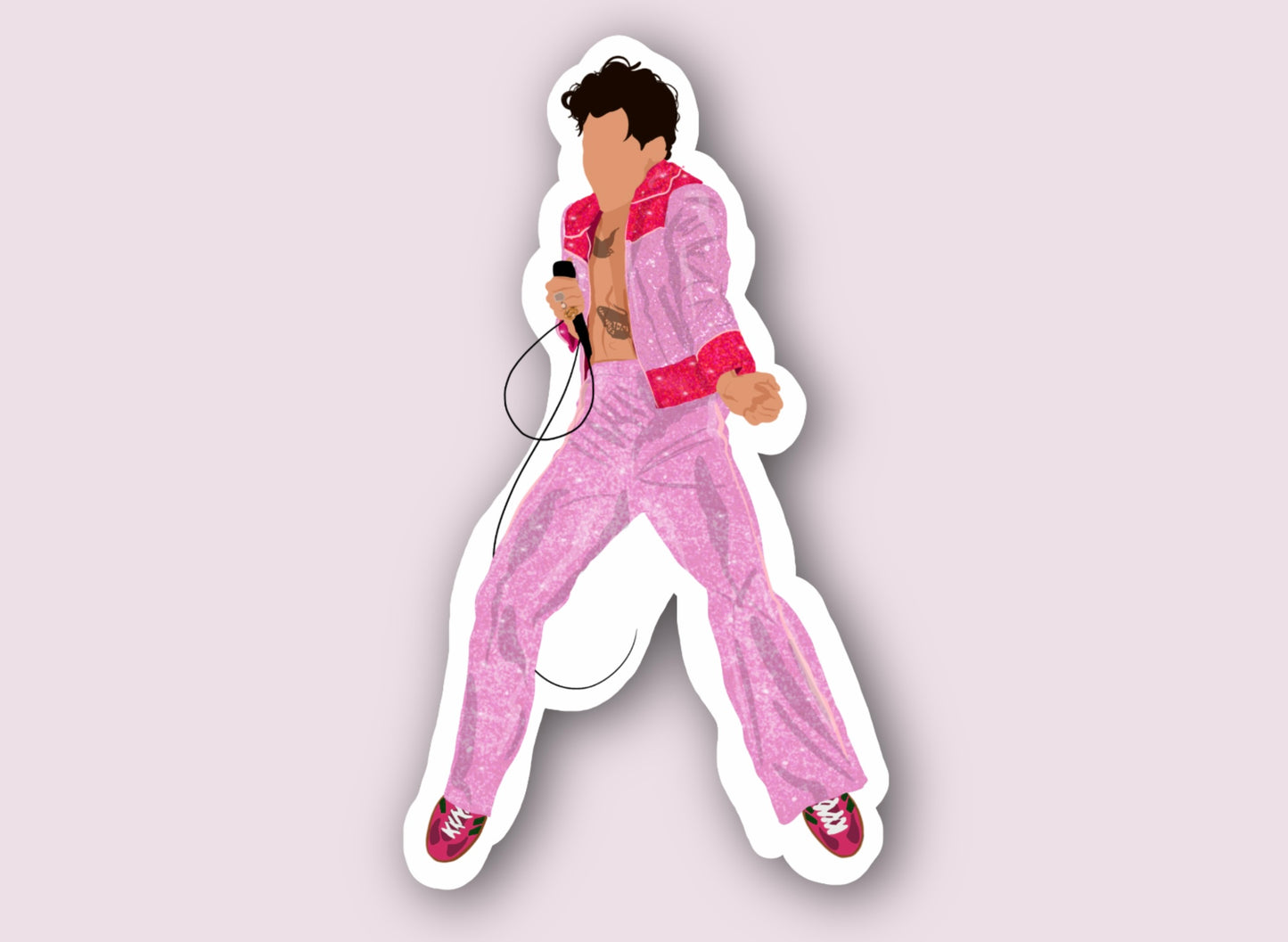 HSLOT23 PALM SPRINGS N2 GLOSSY VINYL STICKER