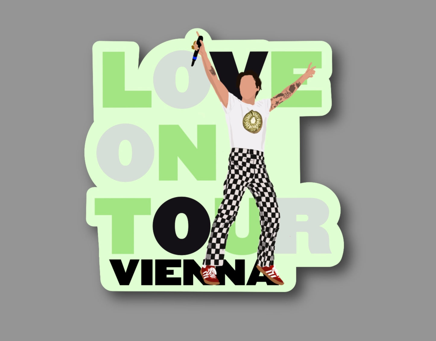 HSLOT22 VIENNA GLOSSY VINYL STICKER