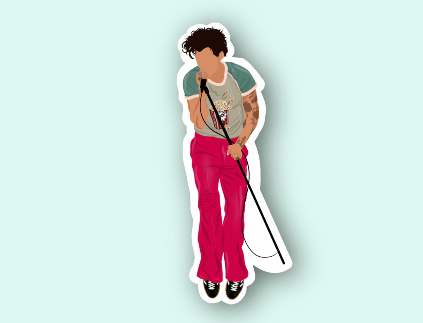 HSLOT23 Palm Springs N1 Glossy Vinyl Sticker