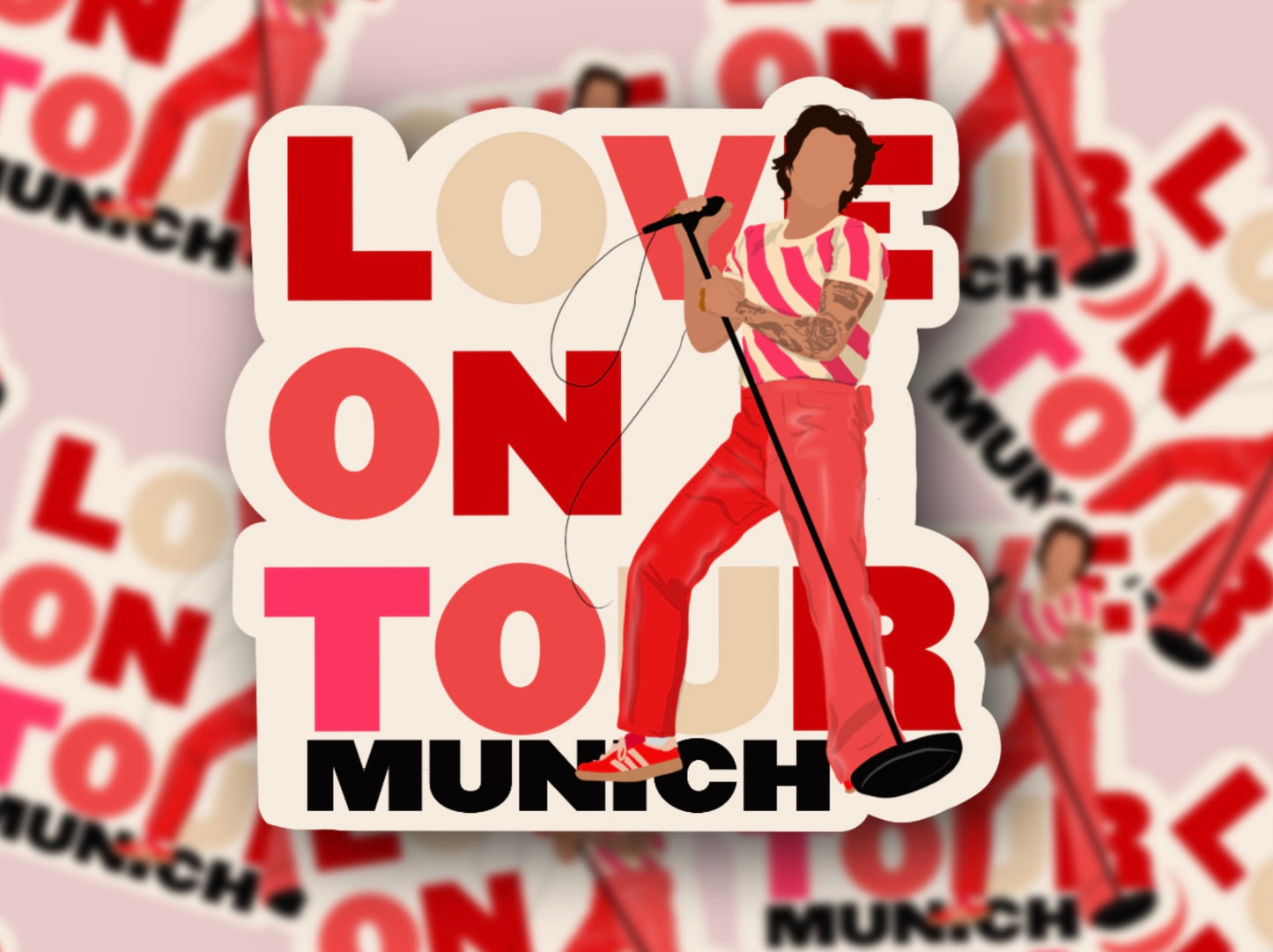 HSLOT22 MUNICH GLOSSY VINYL STICKER