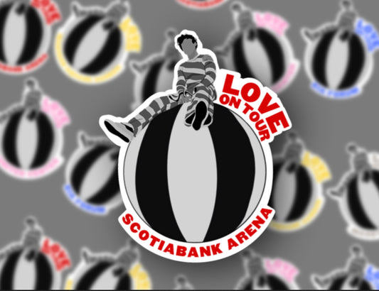 HSLOT22 ARENA BALL STICKERS