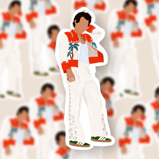 HSLOT22 LOS ANGELES N1 GLOSSY VINYL STICKER