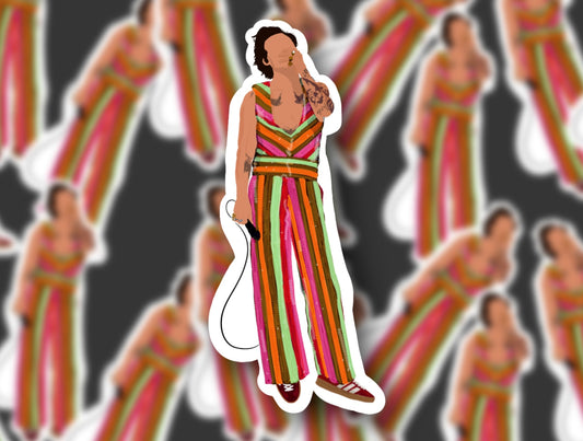 HSLOT22 NEW YORK N15 GLOSSY VINYL STICKER