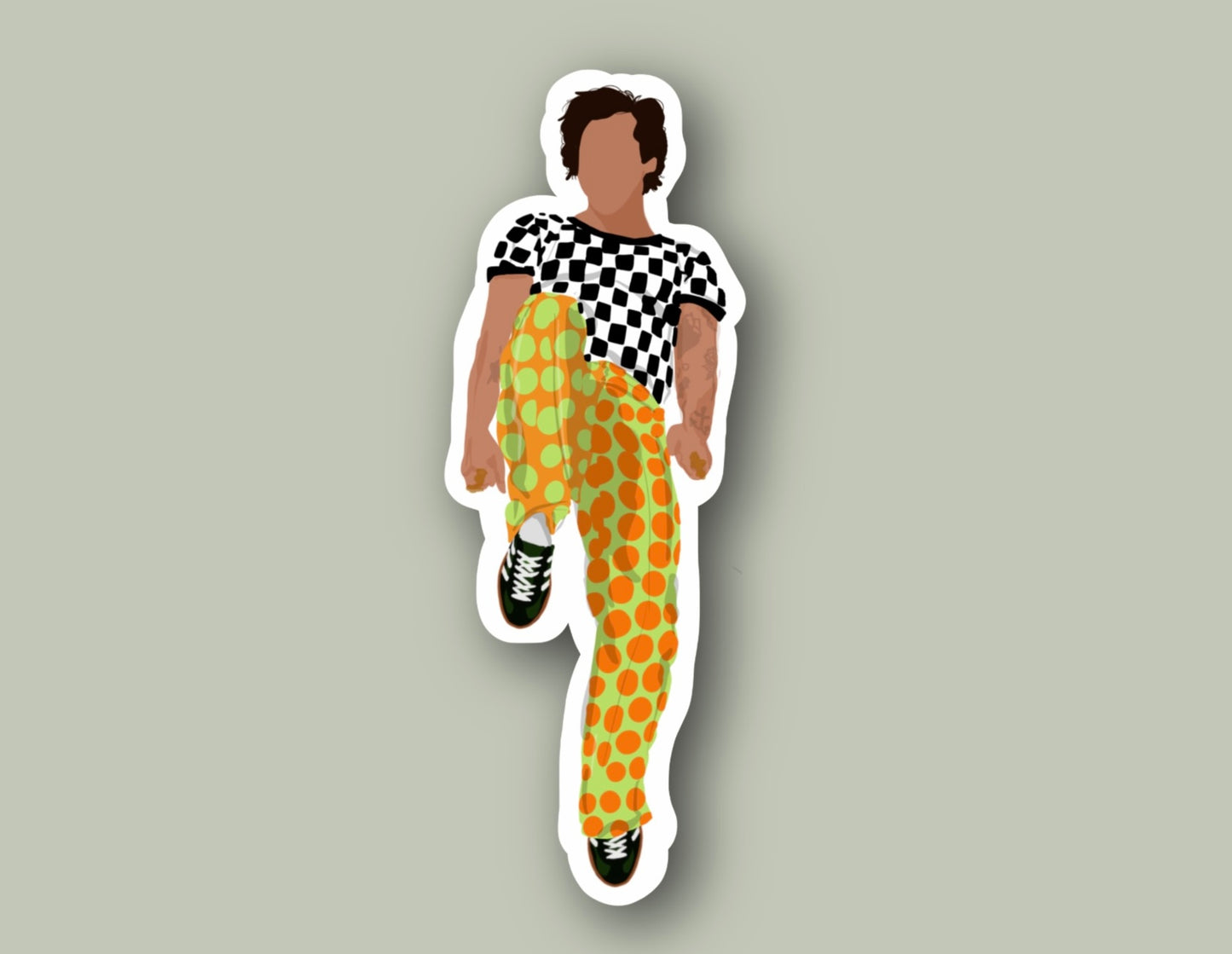 HSLOT22 AUSTIN N2 GLOSSY VINYL STICKER