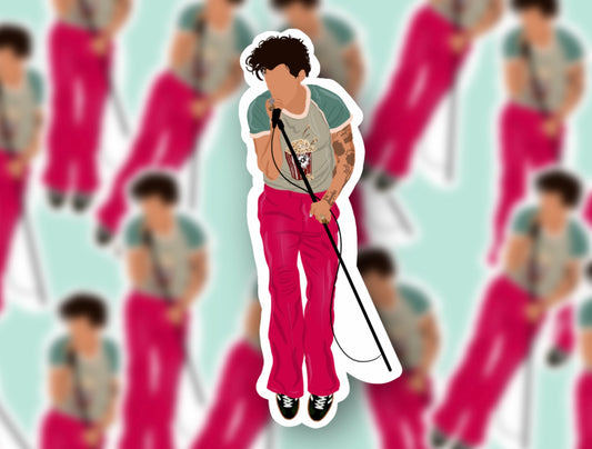 HSLOT23 Palm Springs N1 Glossy Vinyl Sticker