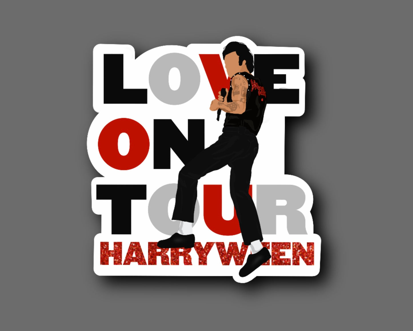 HSLOT22 HARRYWEEN 22 LOS ANGELES N6 GLOSSY VINYL STICKER