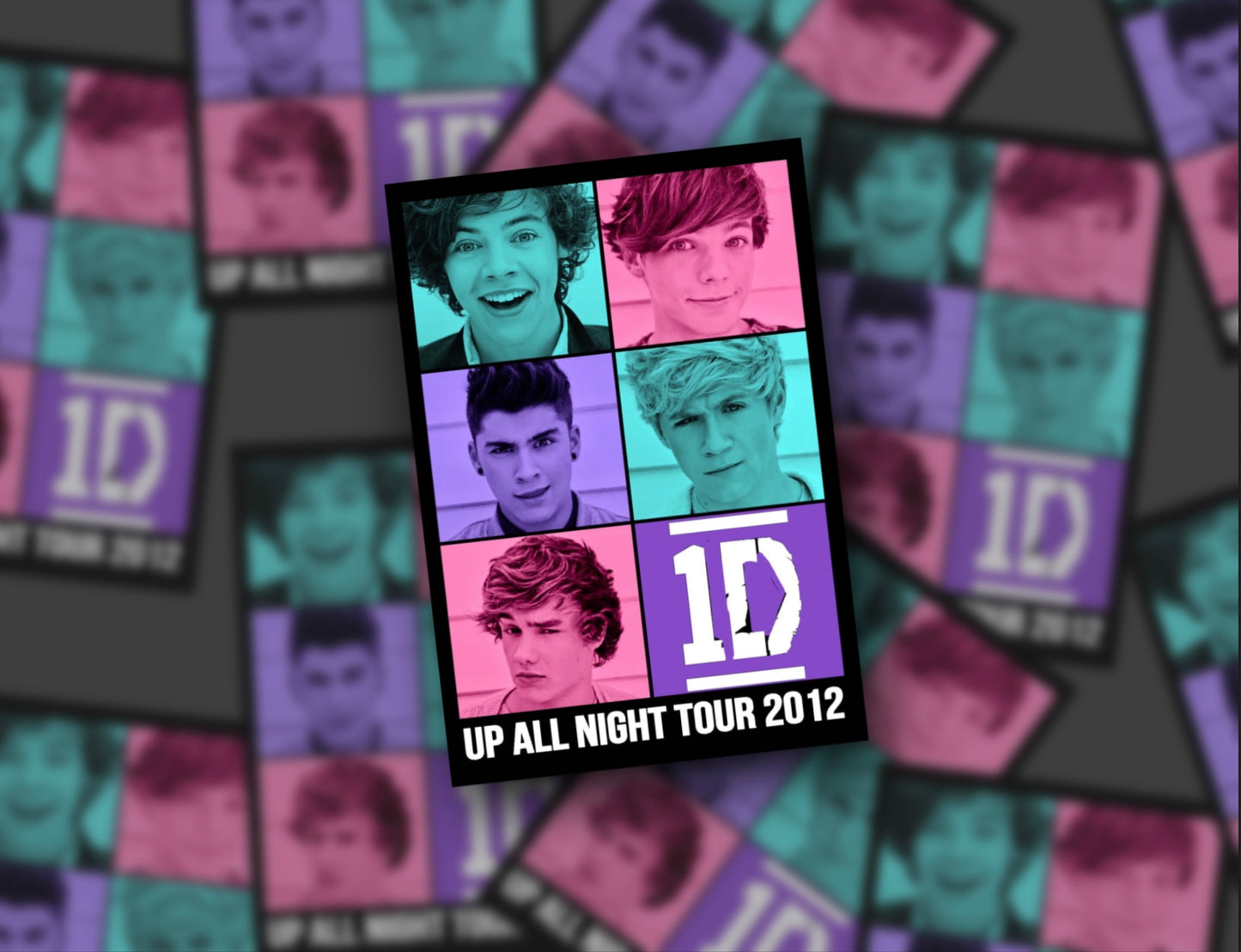 1D UAN 2012 Merch Sticker