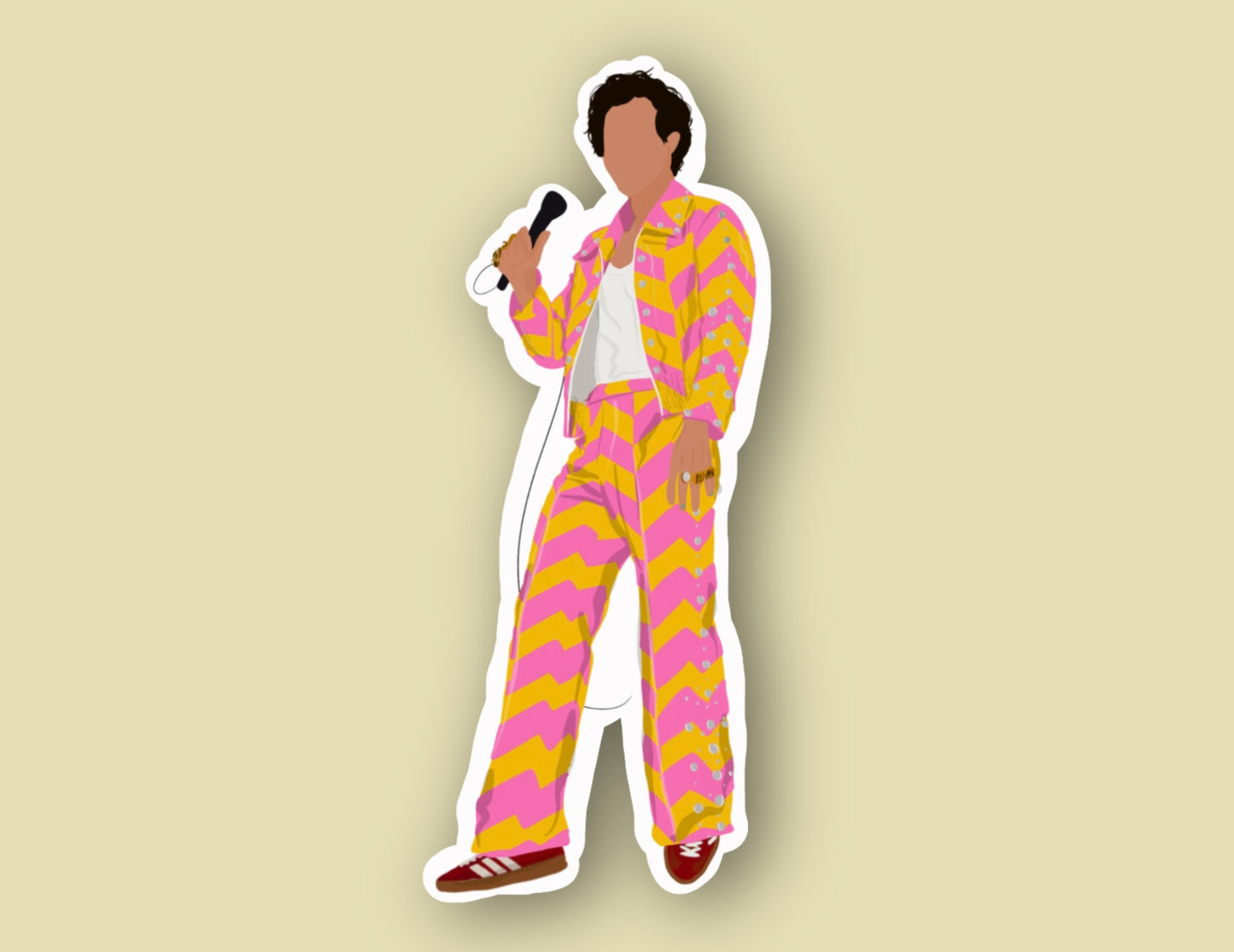 HSLOT22 NEW YORK N11 GLOSSY VINYL STICKER