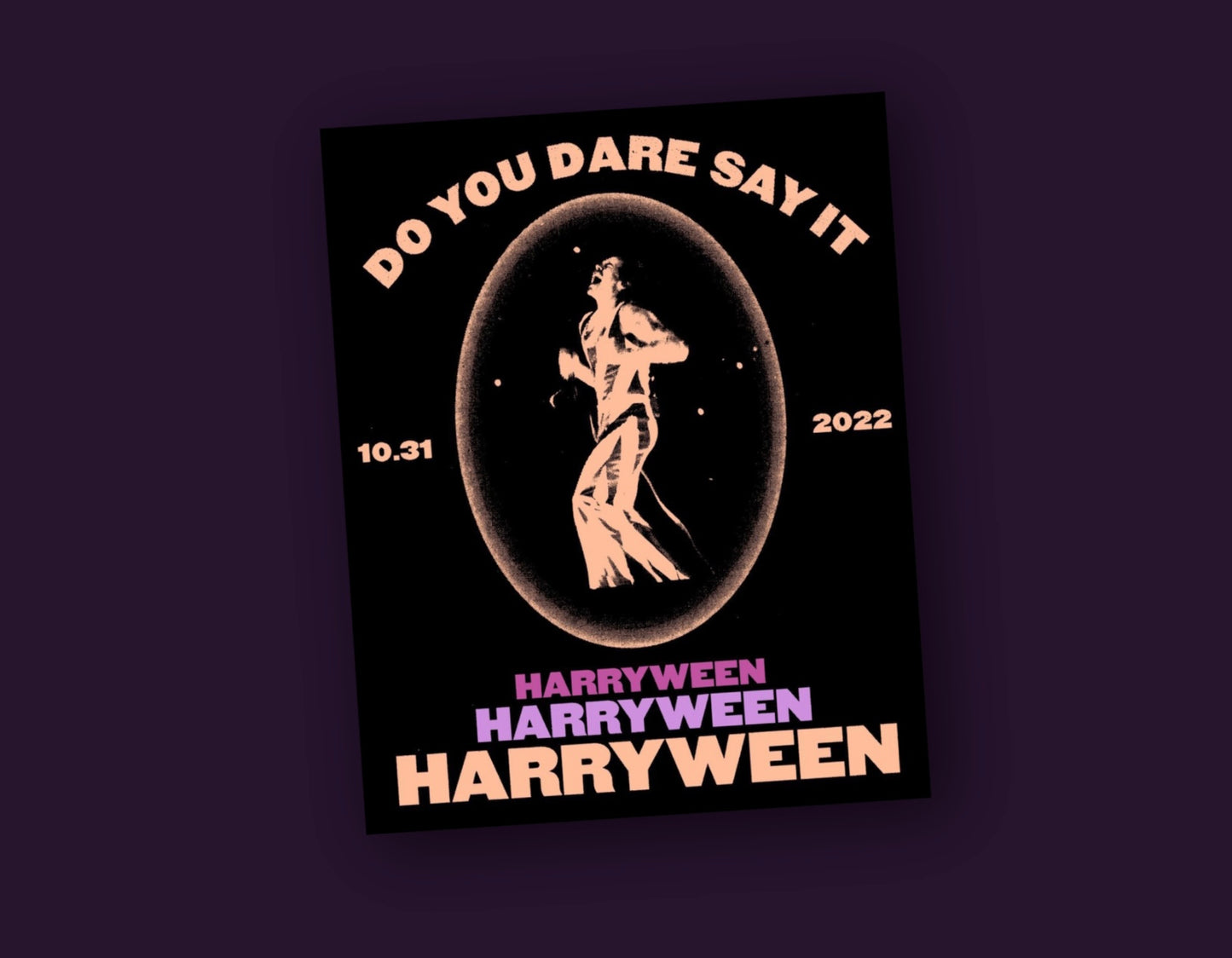 HSLOT22 HARRYWEEN PROMO GLOSSY VINYL STICKER