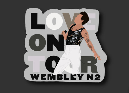 HSLOT22 WEMBLEY N2 Glossy Vinyl Sticker