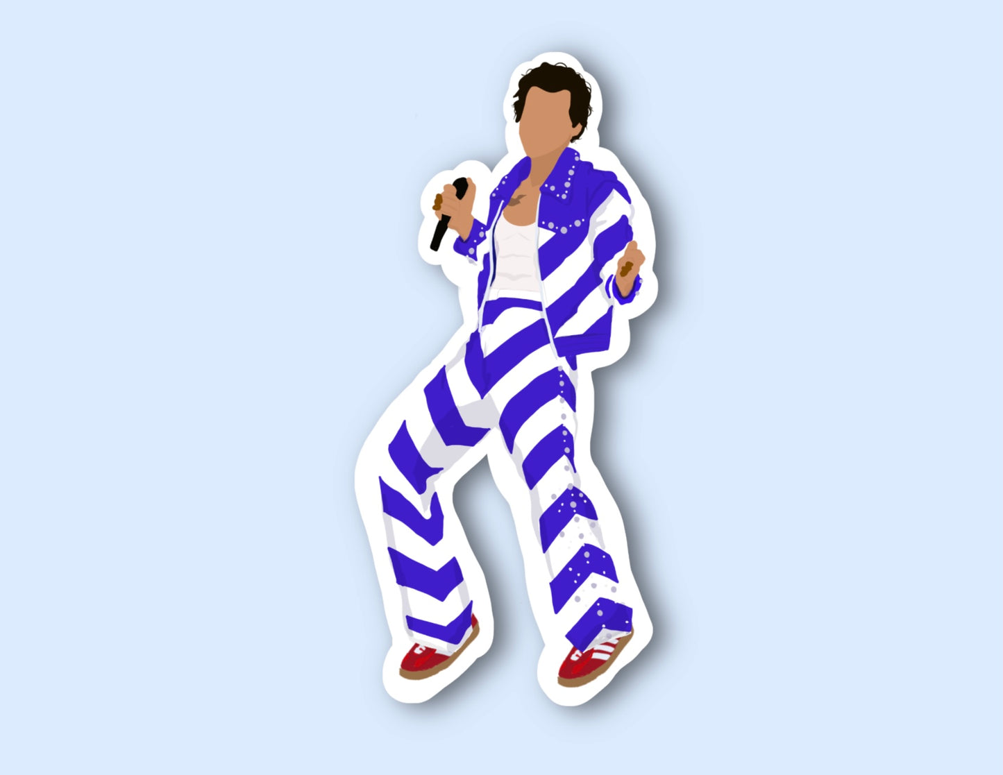 HSLOT22 NEW YORK N1 GLOSSY VINYL STICKER