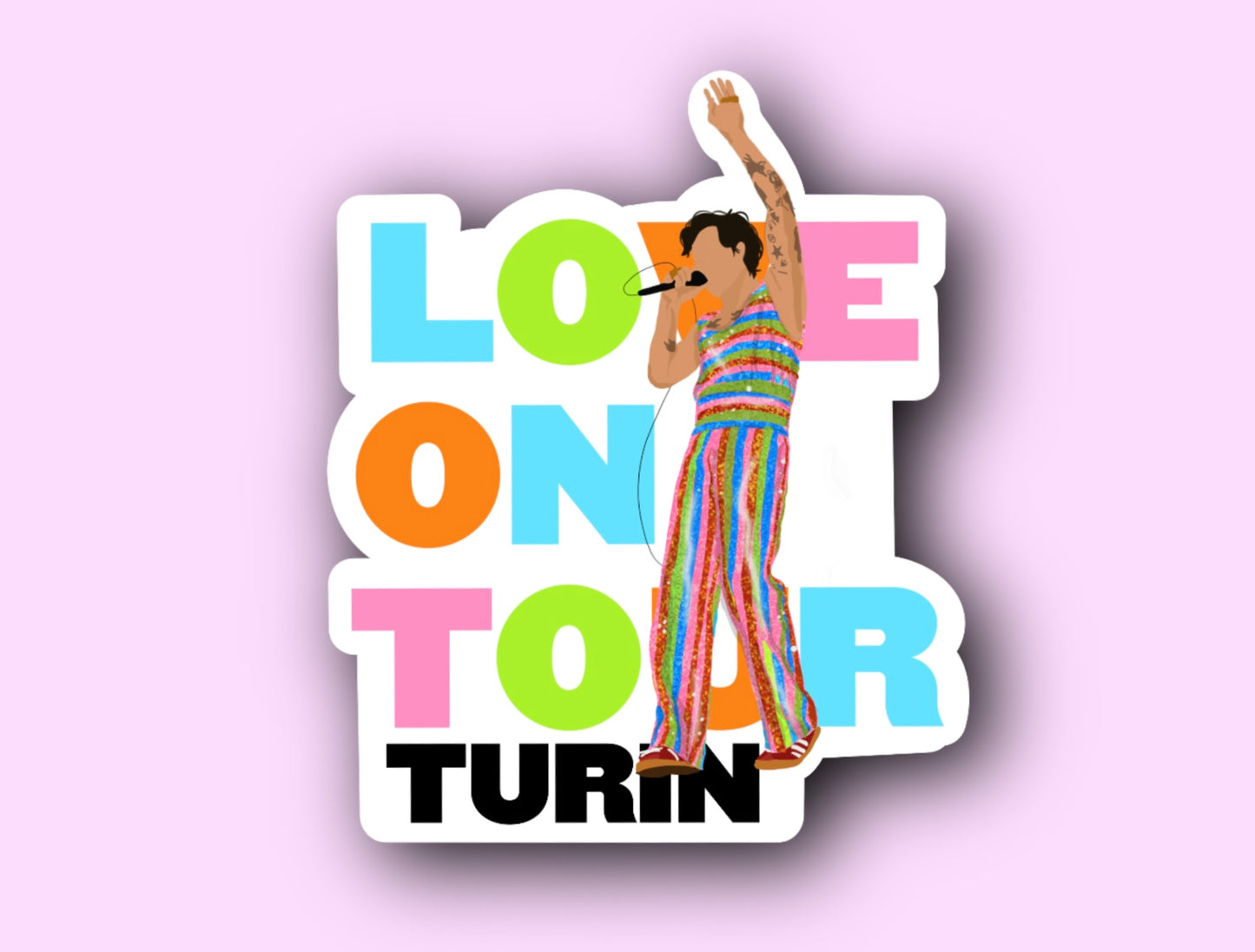HSLOT22 TURIN GLOSSY VINYL STICKER