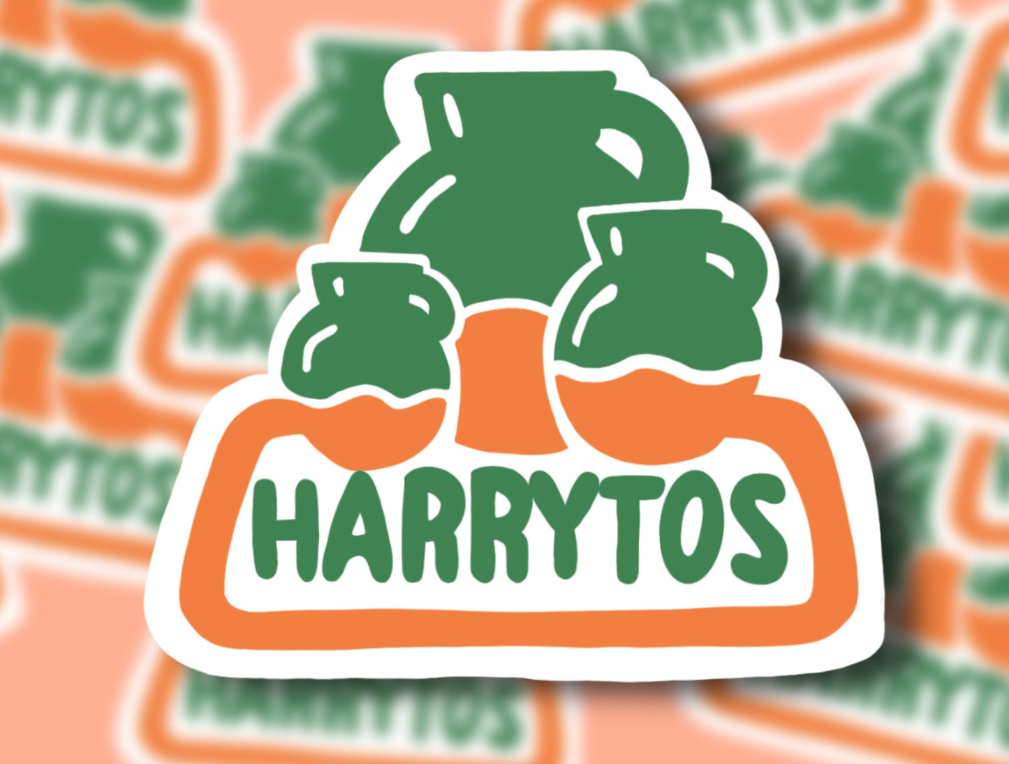 Harrytos Glossy Vinyl Sticker