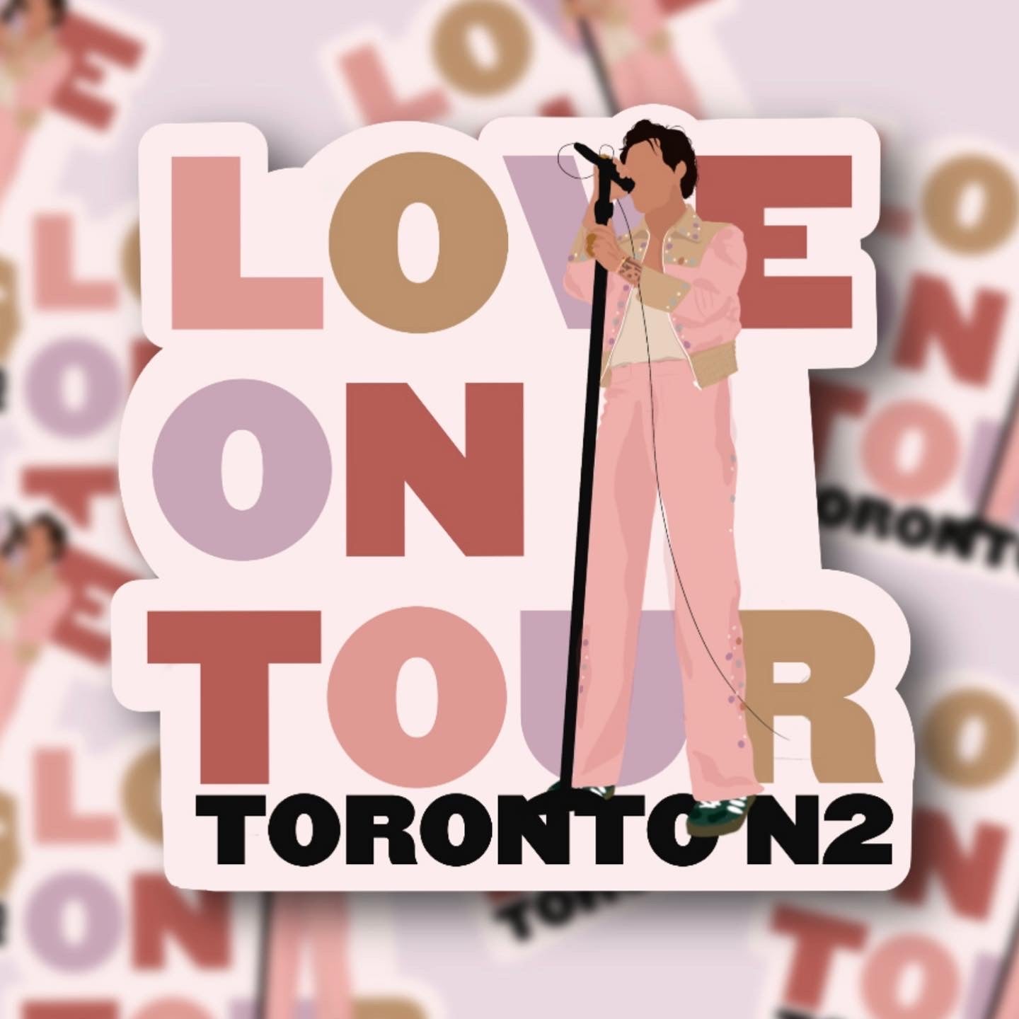 HSLOT22 TORONTO N2 GLOSSY VINYL STICKER