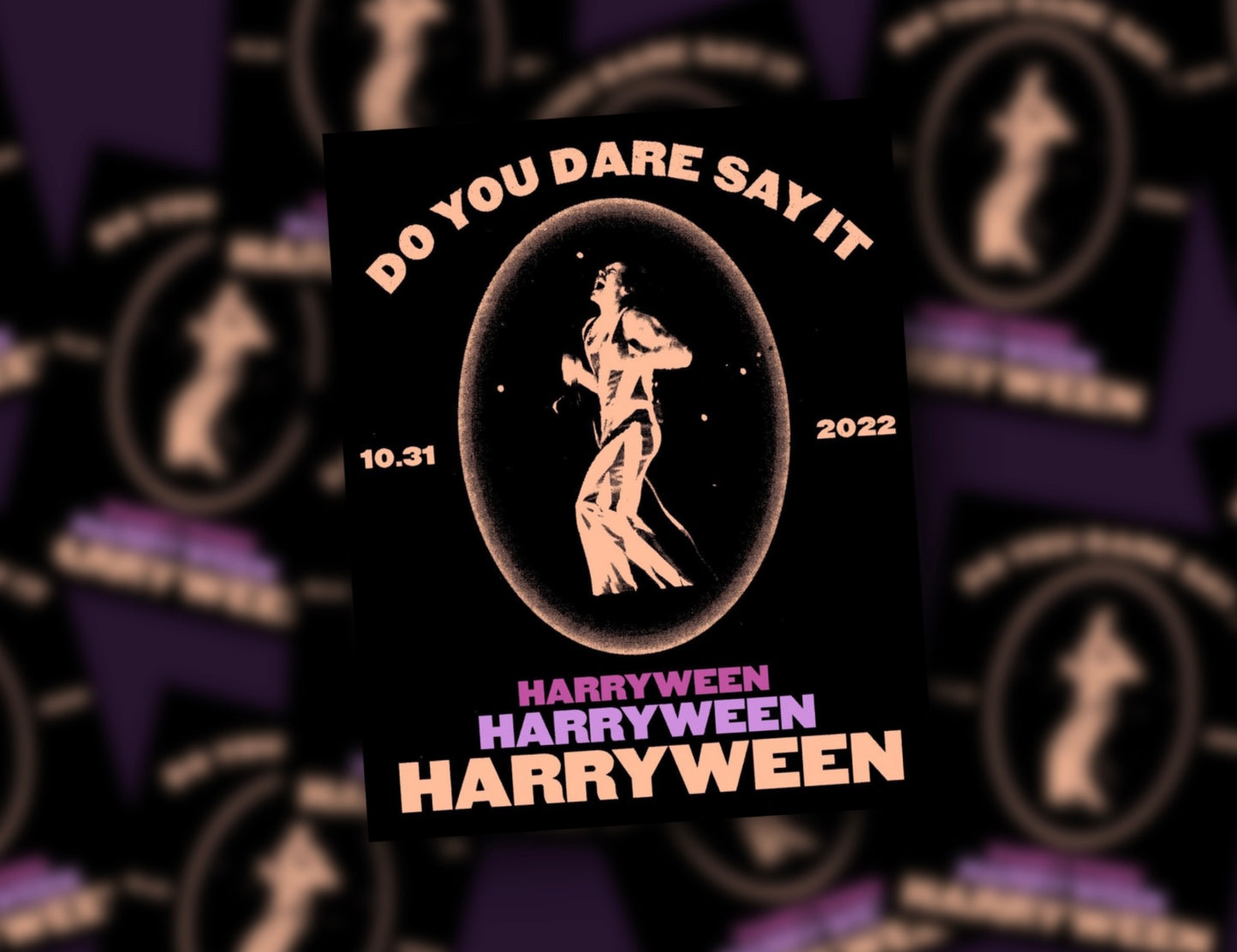 HSLOT22 HARRYWEEN PROMO GLOSSY VINYL STICKER