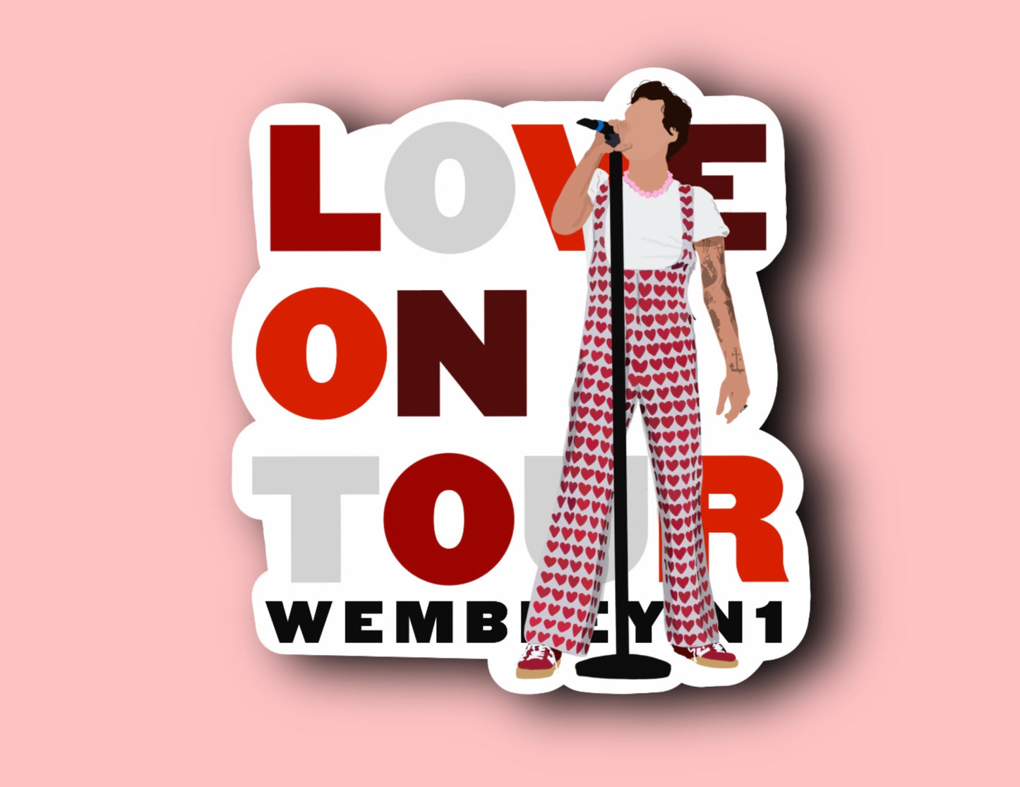 HSLOT22 WEMBLEY N1 Glossy Vinyl Sticker
