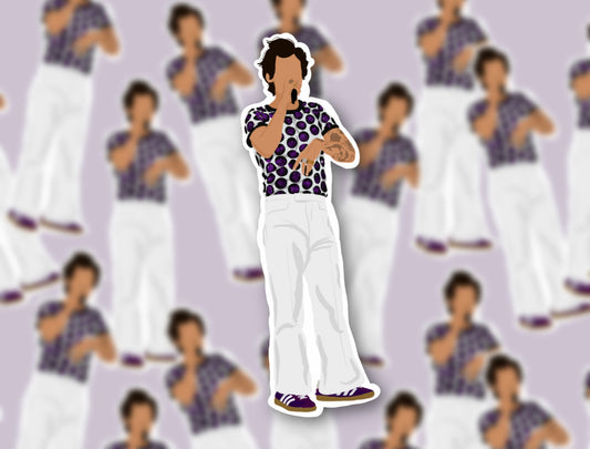 HSLOT22 LOS ANGELES N5 GLOSSY VINYL STICKER