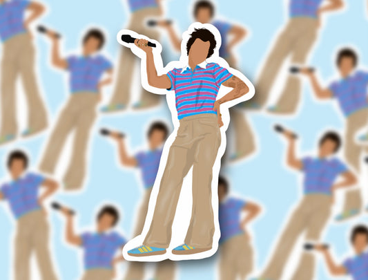 HSLOT22 LOS ANGELES N7 GLOSSY VINYL STICKER