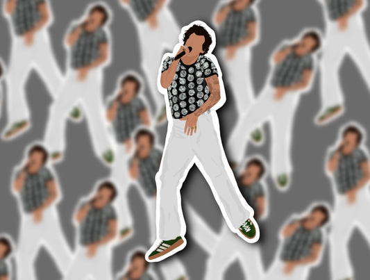 HSLOT22 LOS ANGELES N11 GLOSSY VINYL STICKER