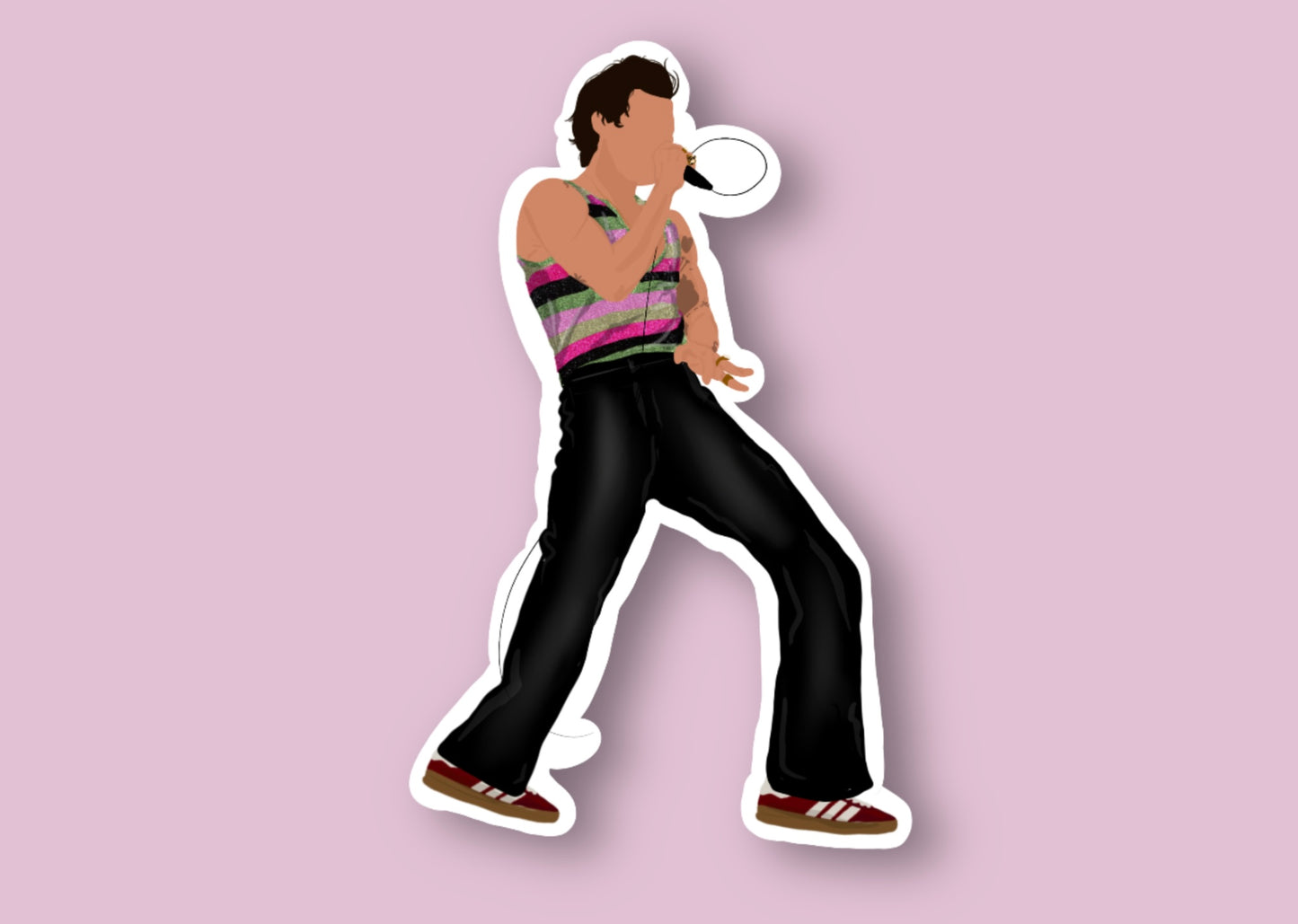 HSLOT22 CHICAGO N3 GLOSSY VINYL STICKER