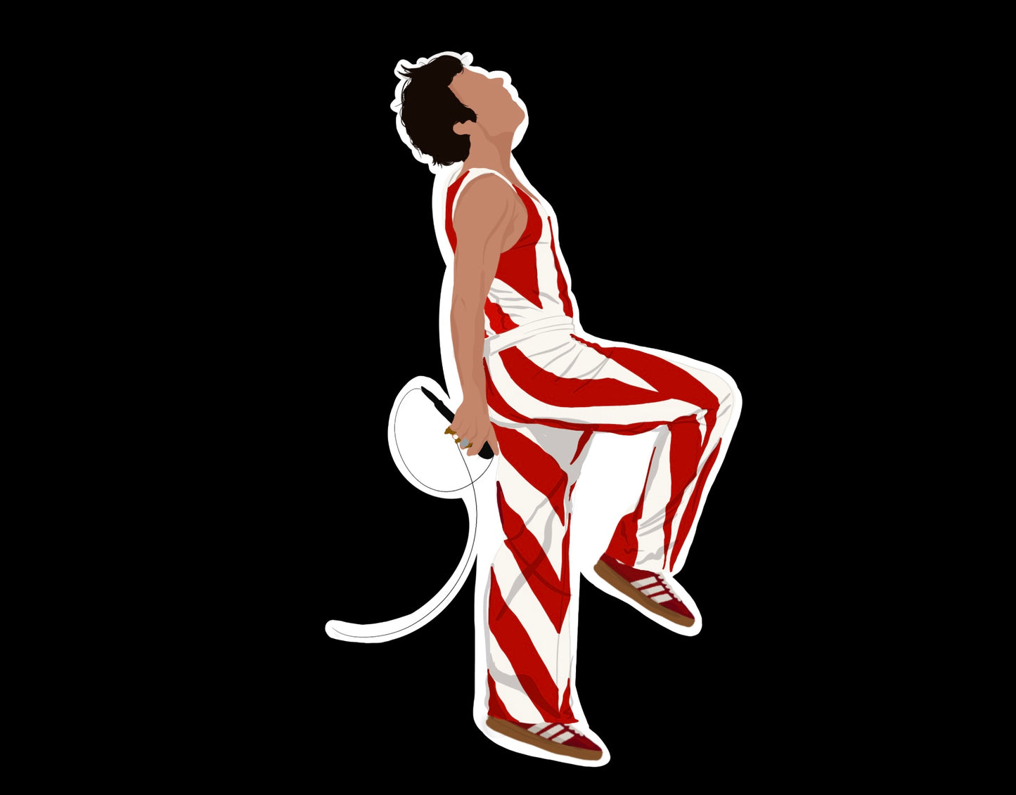 HSLOT22 NEW YORK N2 GLOSSY VINYL STICKER