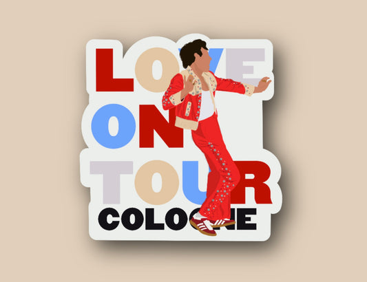 HSLOT22 COLOGNE GLOSSY VINYL STICKER