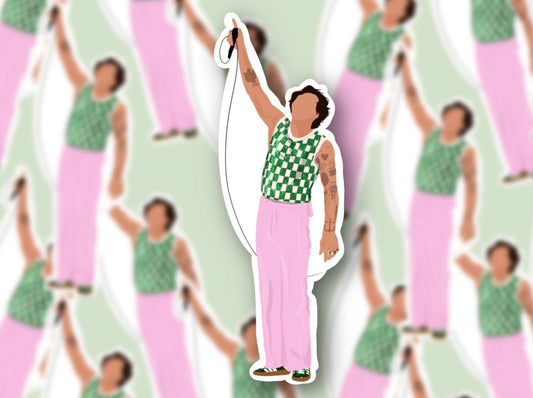 HSLOT22 CHICAGO N4 GLOSSY VINYL STICKER