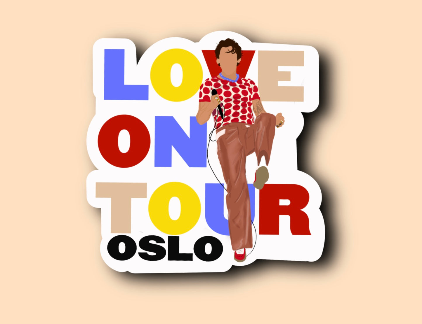 HSLOT22 OSLO Glossy Vinyl Sticker