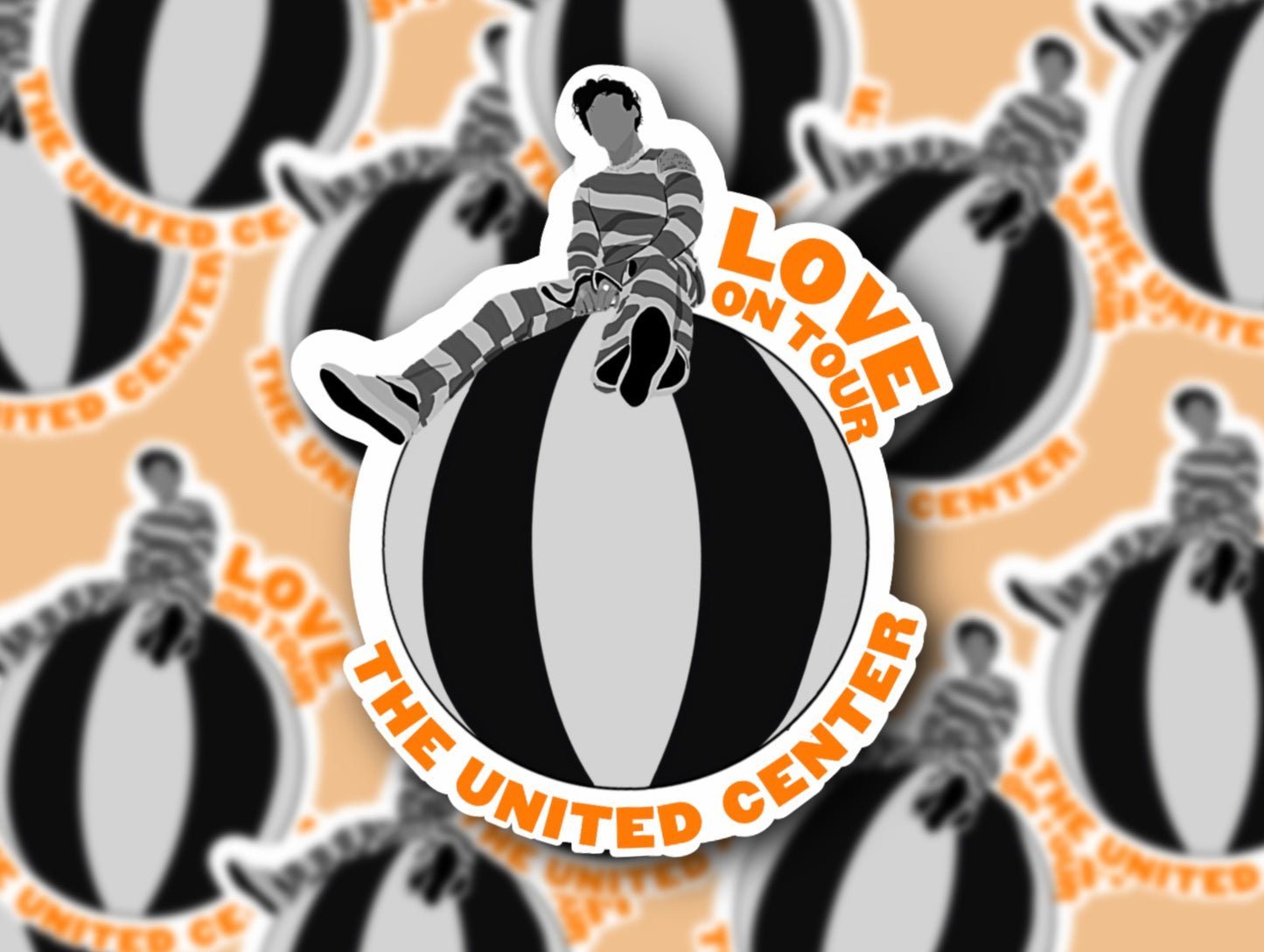 HSLOT22 ARENA BALL STICKERS