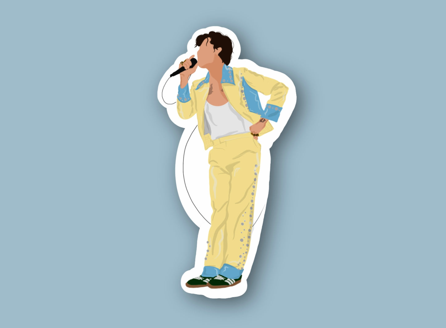 HSLOT23 SYDNEY N1 GLOSSY VINYL STICKER