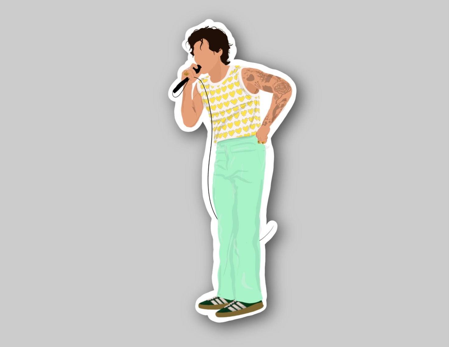 HSLOT22 CHICAGO N6 GLOSSY VINYL STICKER