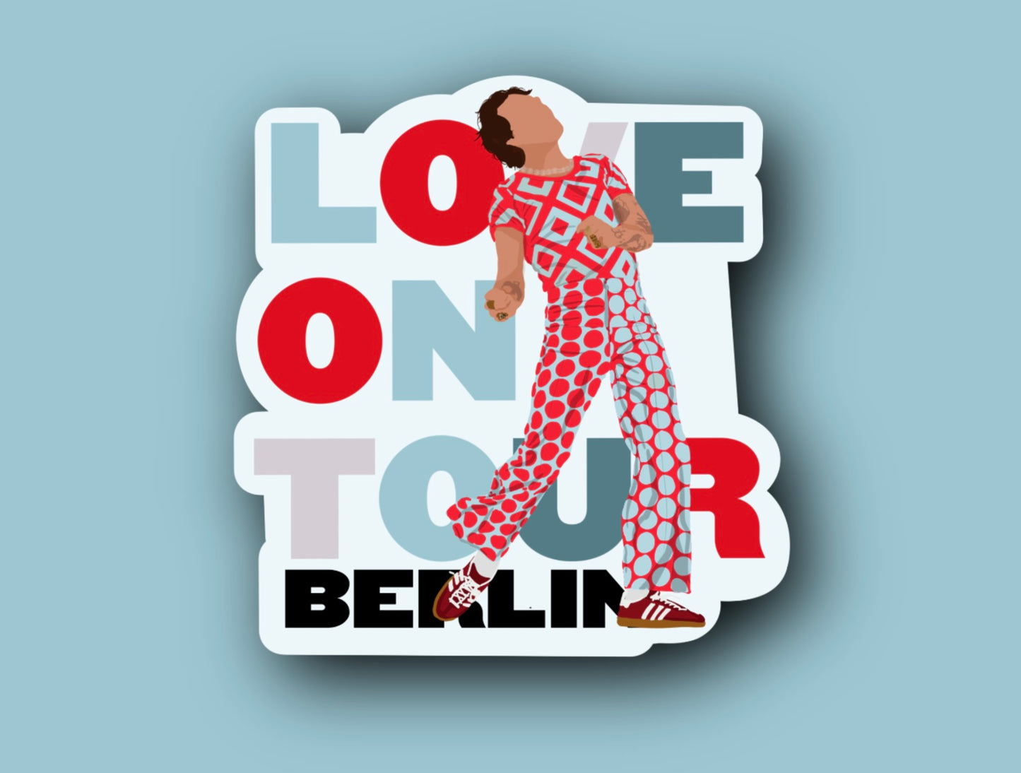 HSLOT22 BERLIN GLOSSY VINYL STICKER
