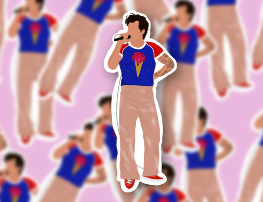 HSLOT22 LOS ANGELES N2 GLOSSY VINYL STICKER