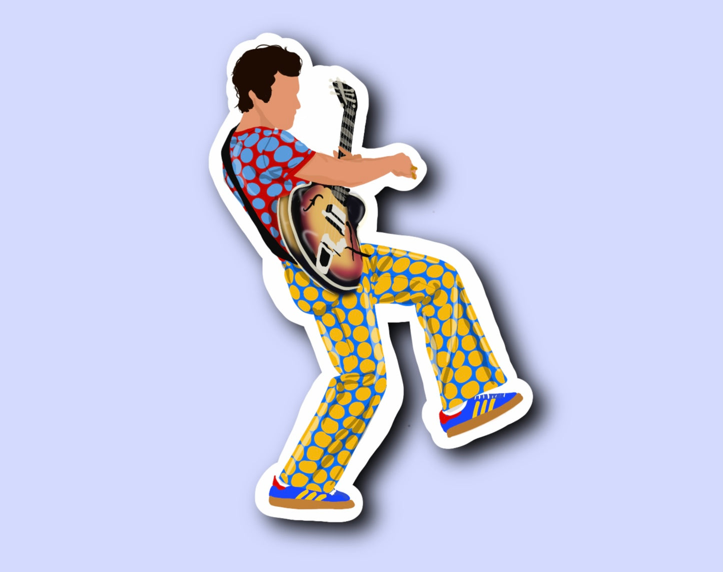 HSLOT22 AUSTIN N5 GLOSSY VINYL STICKER