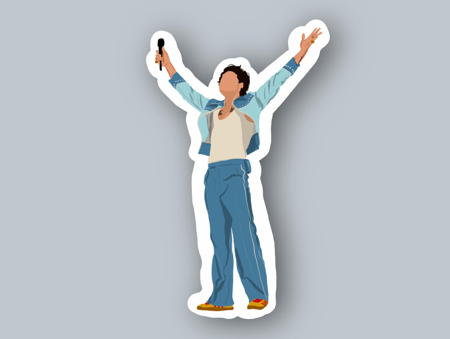 HSLOT23 MELBOURNE N2 GLOSSY VINYL STICKER