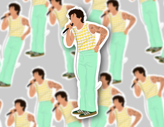 HSLOT22 CHICAGO N6 GLOSSY VINYL STICKER