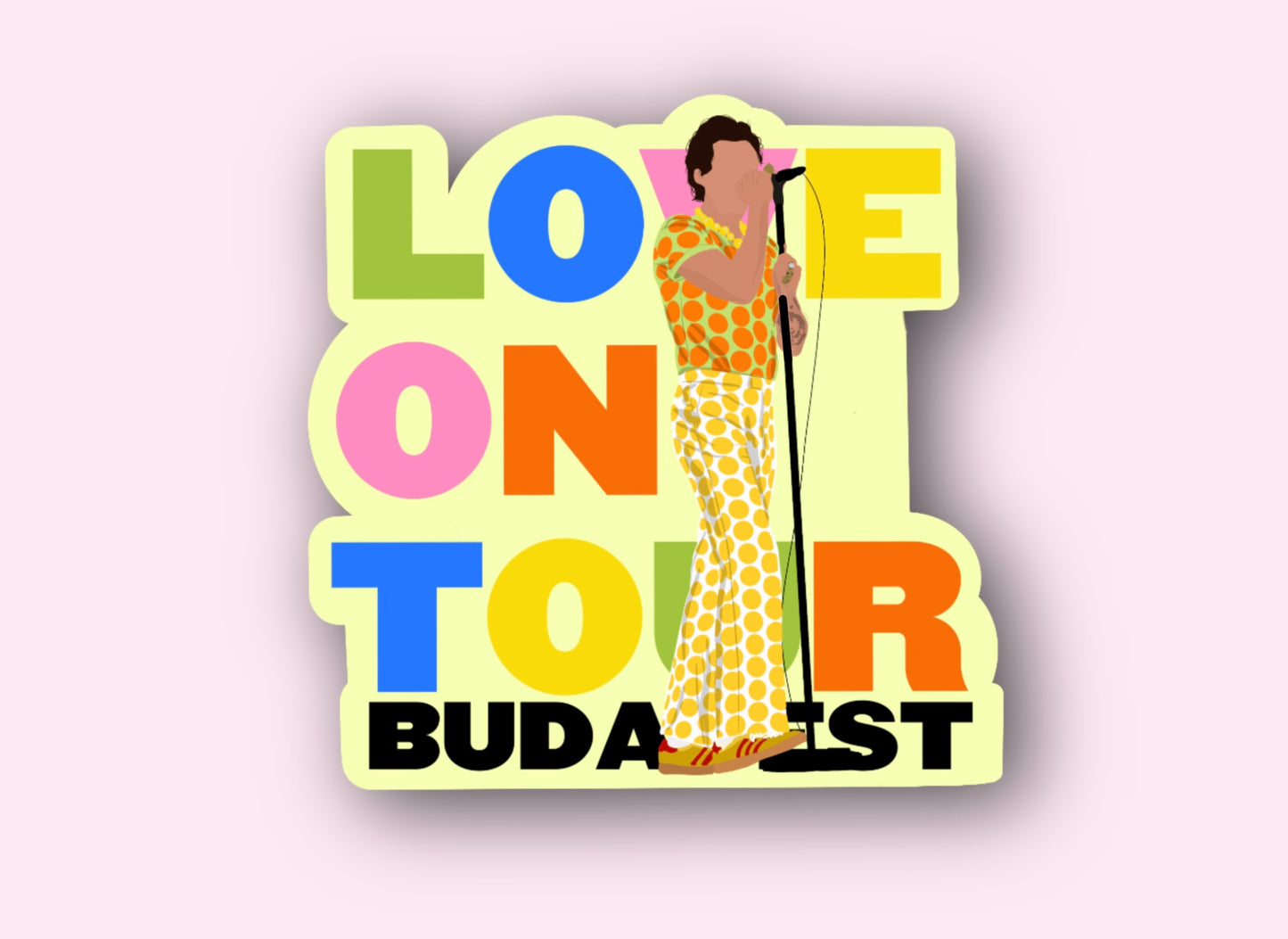 HSLOT22 BUDAPEST GLOSSY VINYL STICKER