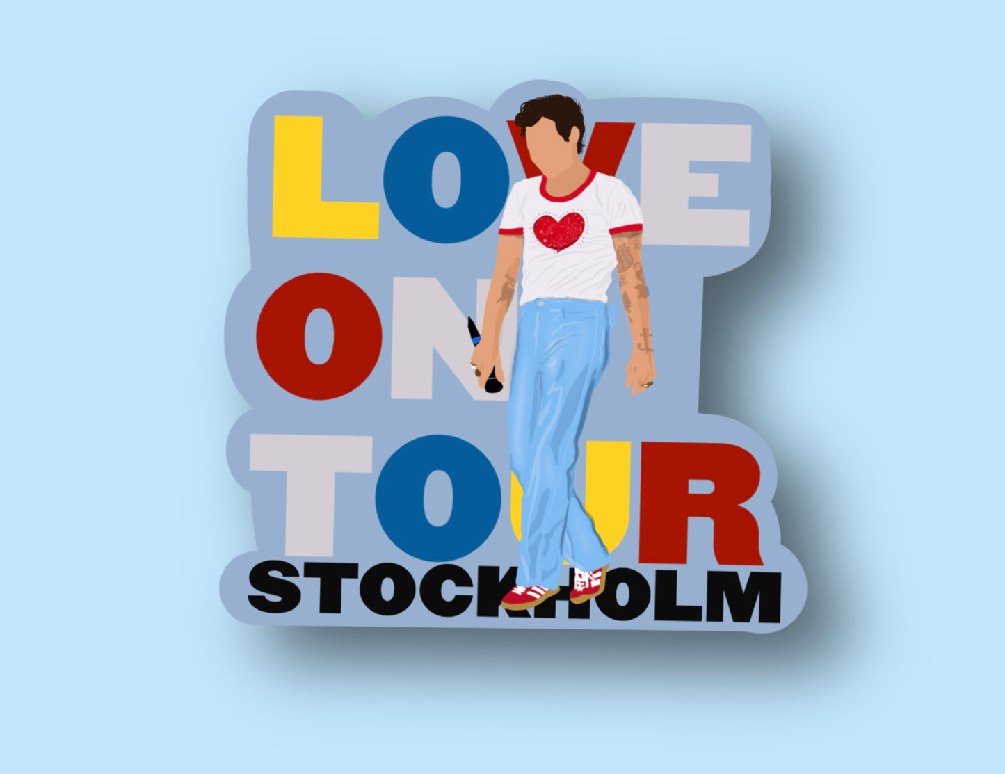 HSLOT22 STOCKHOLM Glossy Vinyl Sticker